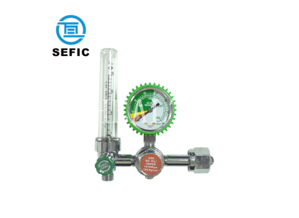Satety High Pressure Medical Oxygen Regulator with Fiowmeter for Oxygen Gas Cylinder