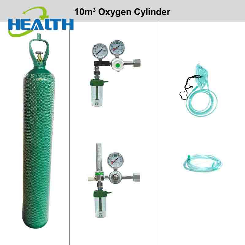10M3 Medical Oxygen Cylinder with Cga 540 Valve