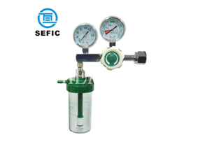 Satety High Pressure Medical Oxygen Regulator with Fiowmeter for Oxygen Gas Cylinder