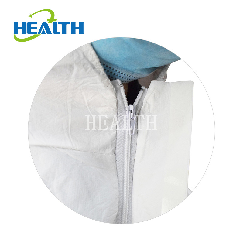 Microporous Safety Suit Protective Suit Disposable Coverall Disposable Nonwoven Suit