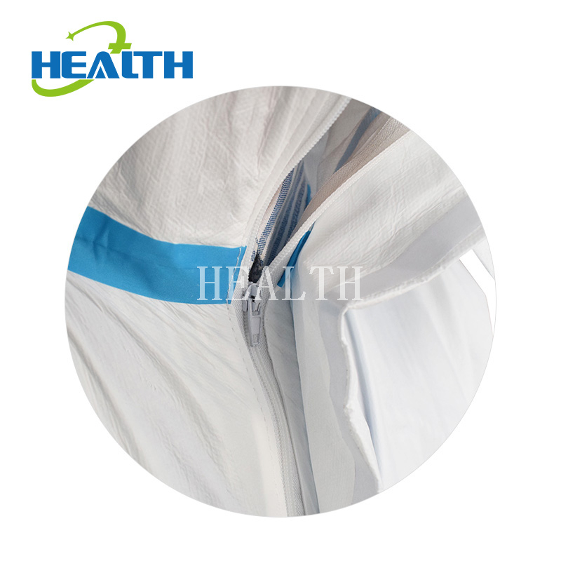 Protective Clothing Suit Isolation Gown Disposable Nonwoven Coverall Body Protection Suit Disposable