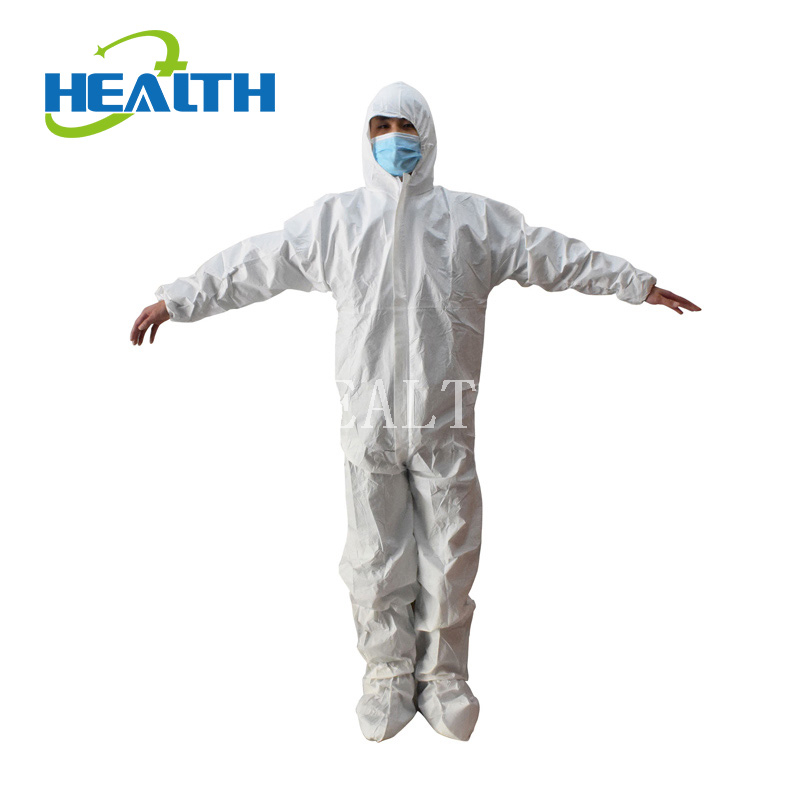 Microporous Safety Suit Protective Suit Disposable Coverall Disposable Nonwoven Suit