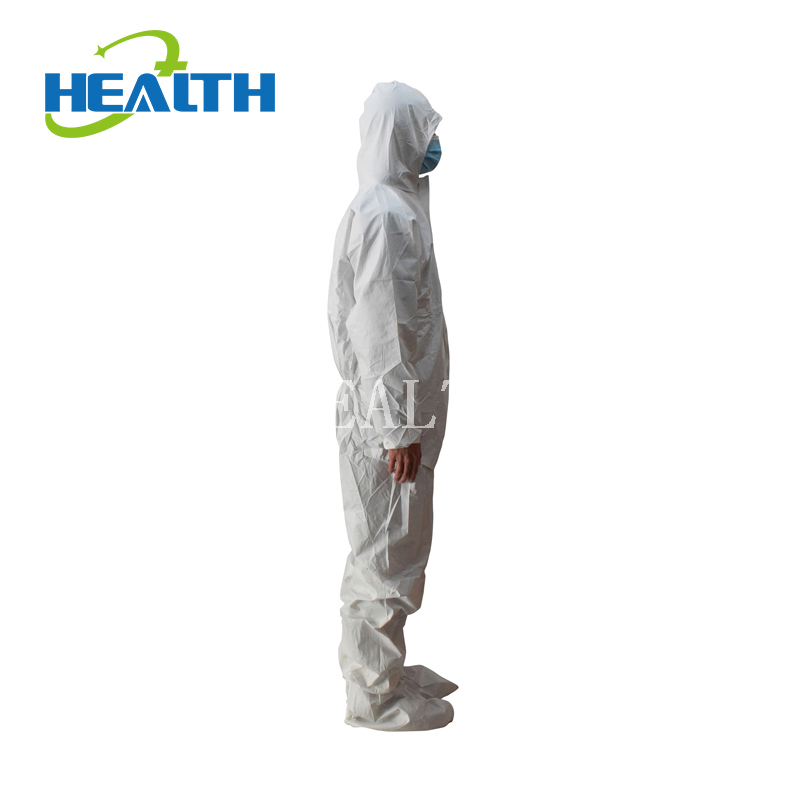 Microporous Safety Suit Protective Suit Disposable Coverall Disposable Nonwoven Suit